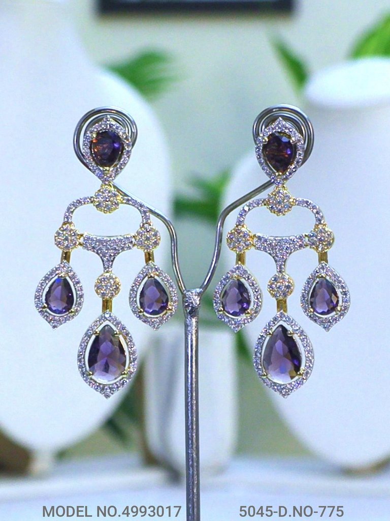 Imitation Diamond Cz Jewelry Set