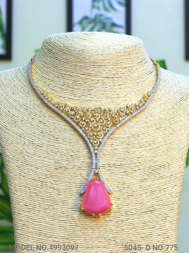 Original Zircon Necklace Set