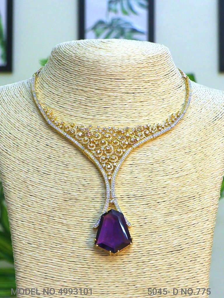 Original Zircon Necklace Set