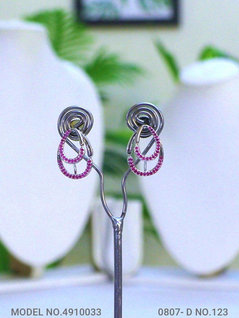 American Diamond Pendant Set