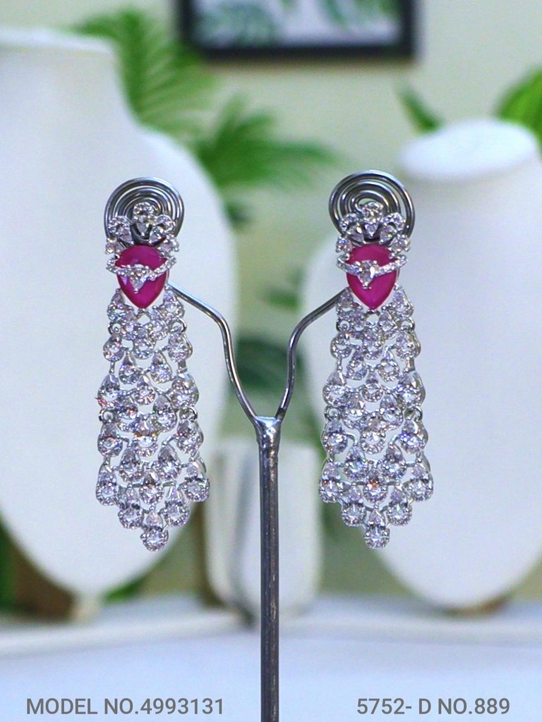 Fashion Necklace Set | Artificial Diamonds / Zircons