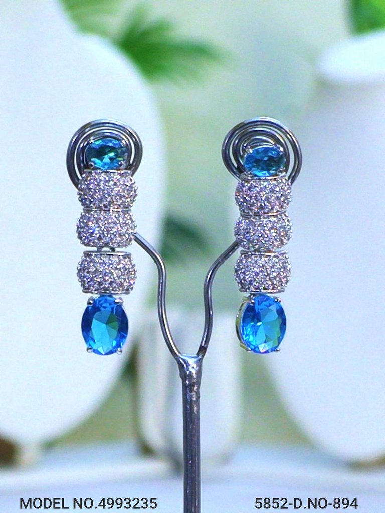 Imitation Diamond Cz Jewelry Set