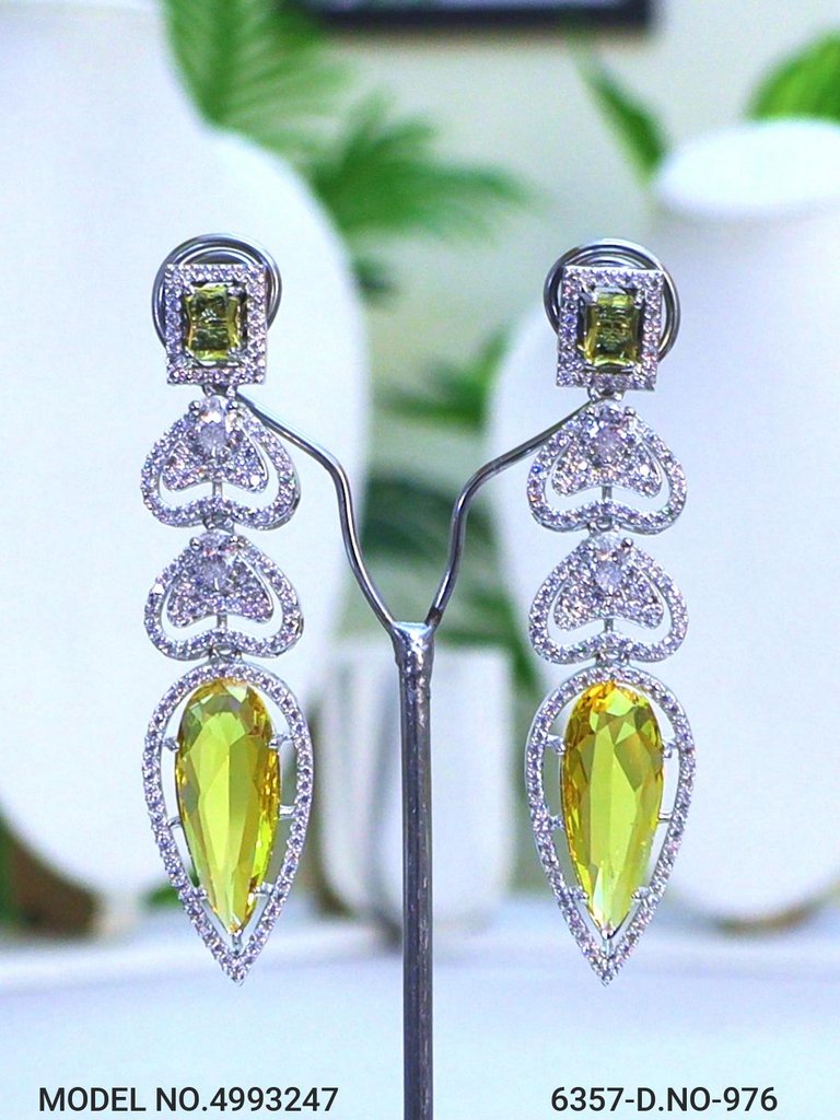 Artificial Diamond Cz Jewelry Set