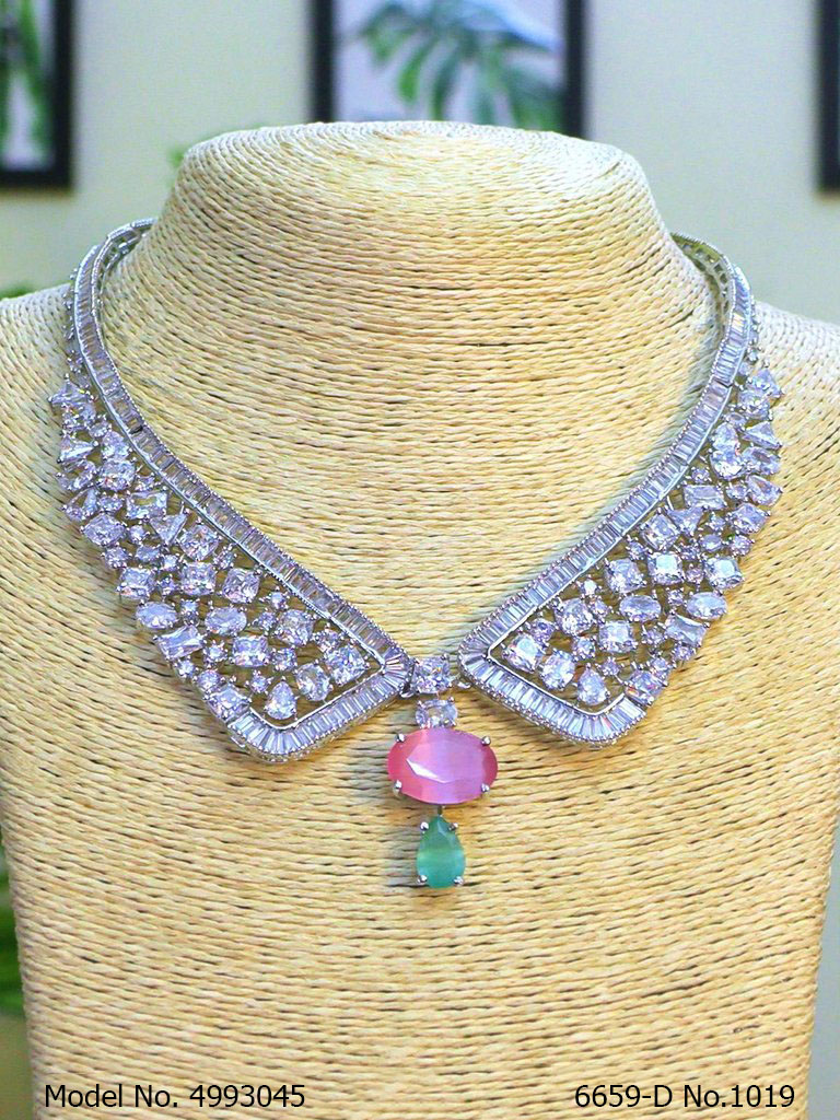 Artificial Diamond Cz Jewelry Set
