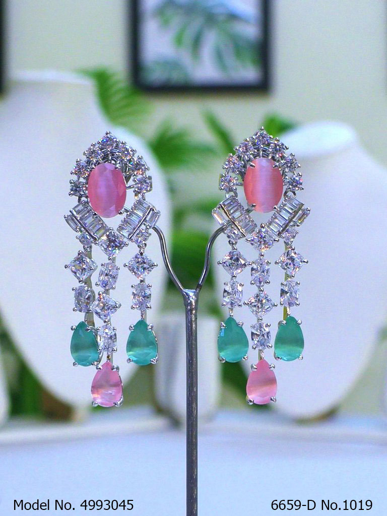 Artificial Diamond Cz Jewelry Set