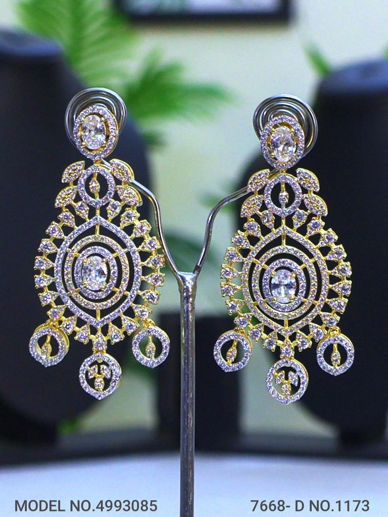 Traditional Design | American Diamond Jewelry Set