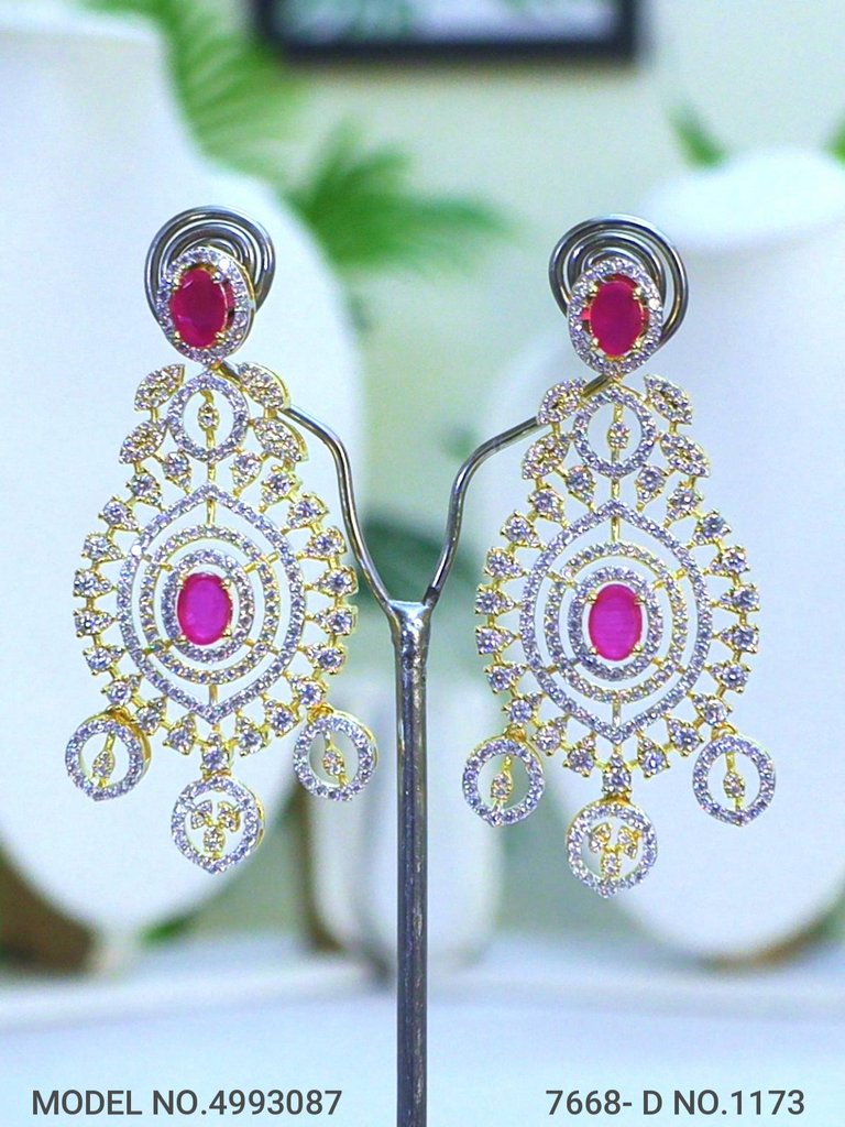 Handmade Traditional Masterpiece Zircon Jewelry Set