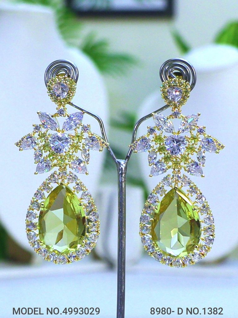 Imitation Diamond Cz Jewelry Set