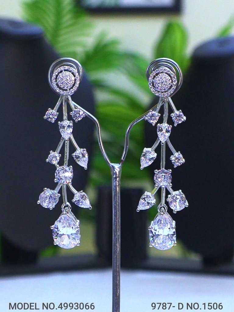 Traditional Design | American Diamond Jewelry Set