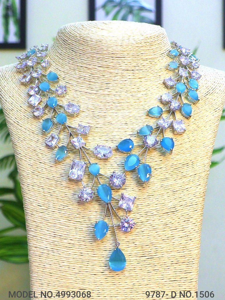 Handmade Traditional Masterpiece Zircon Jewelry Set