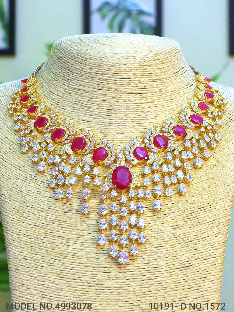Original Zircon Necklace Set