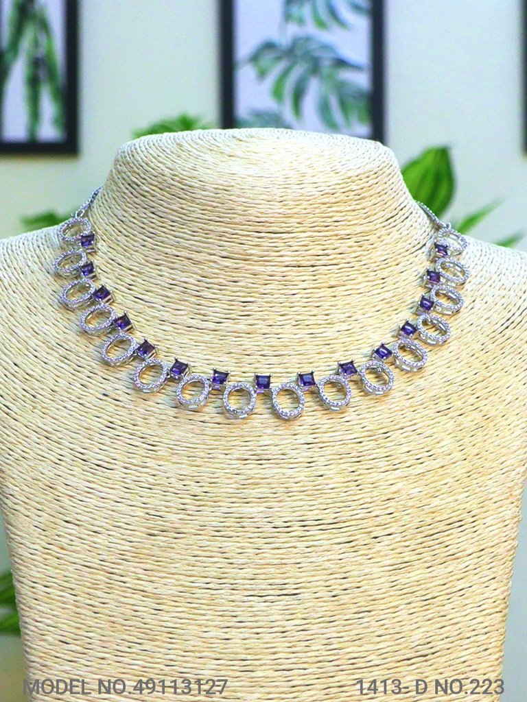 Original Cubic Zircon | Classic Necklace Set