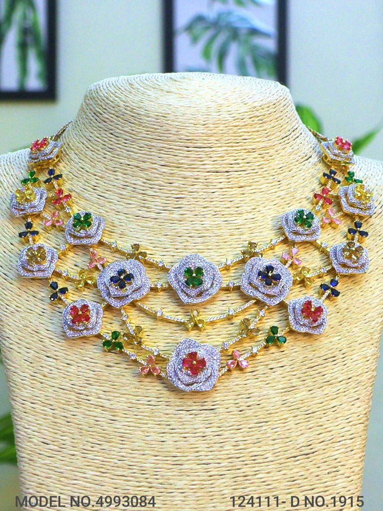 Original Zircon Necklace Set