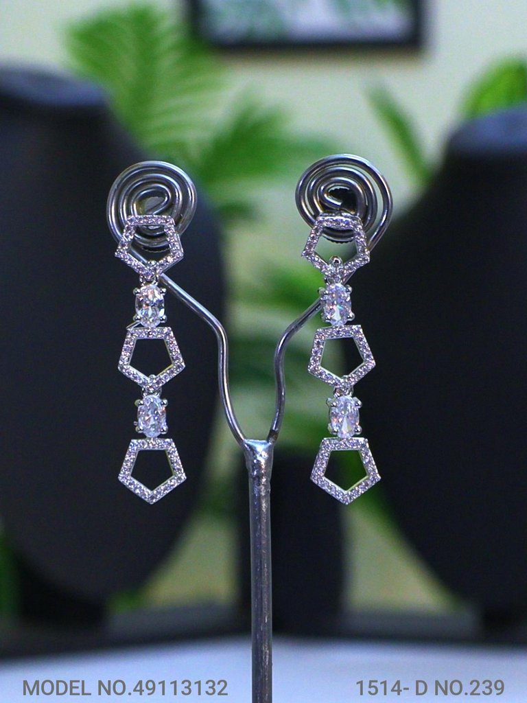 Cz Jewelry Set | Classic Pattern