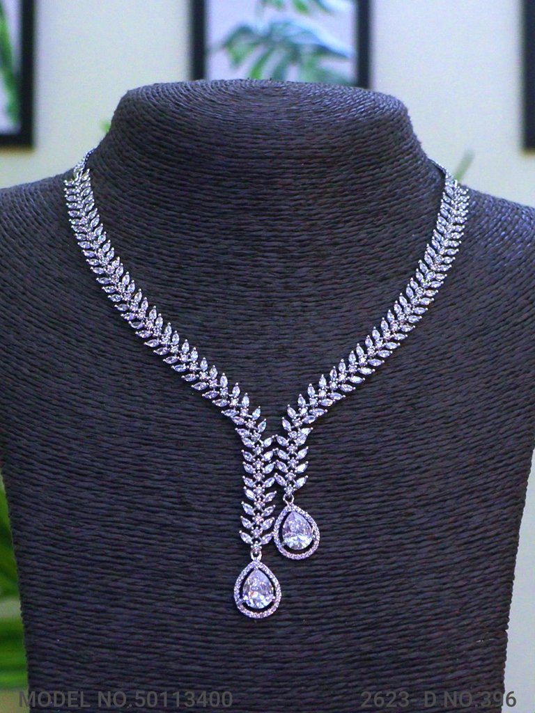Cz Jewelry Set | Classic Pattern