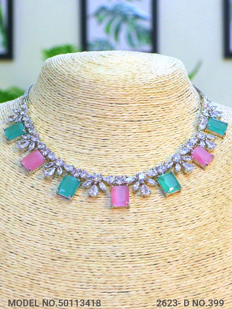 Cz Jewelry Set | Classic Pattern