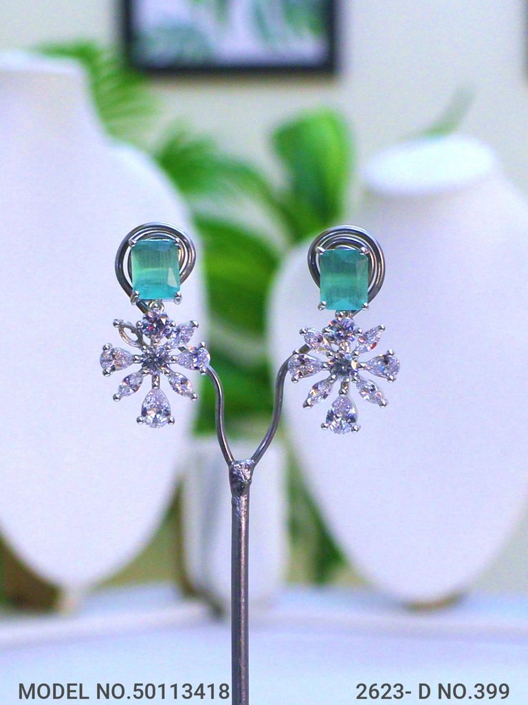 Cz Jewelry Set | Classic Pattern