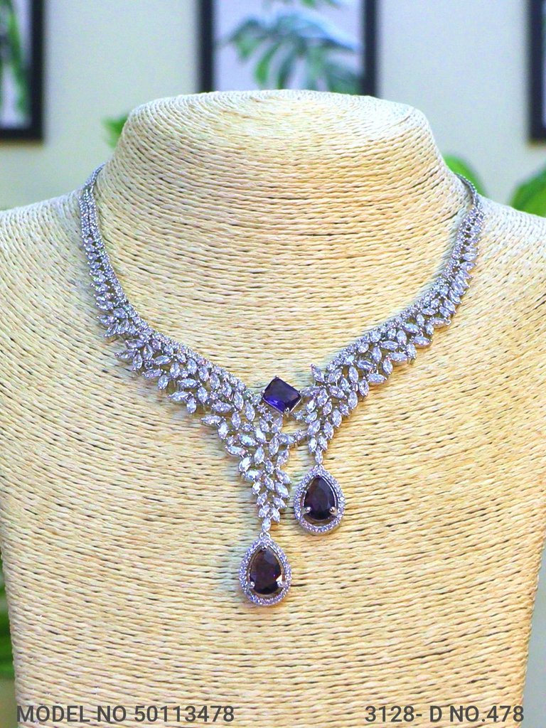Made In India | Diamond Styled Jewellery Set
