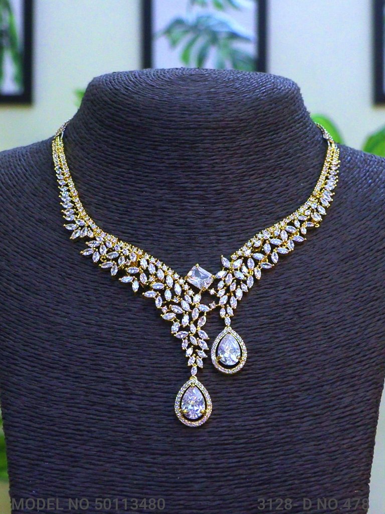 Made in India | Cz Necklace Set