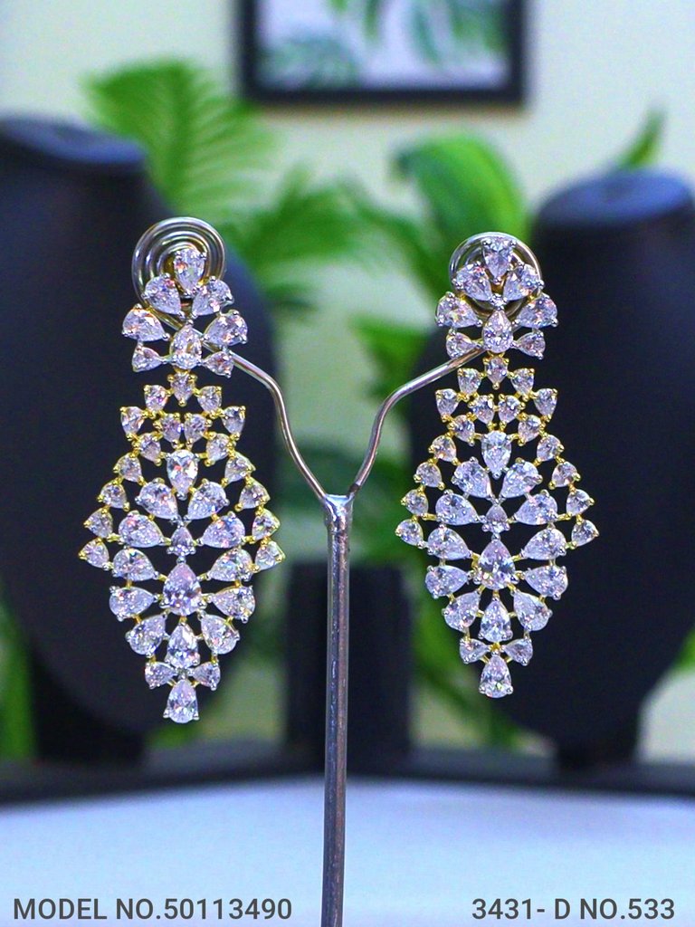 Classic Necklace | AD Jewellery | Handcrafted