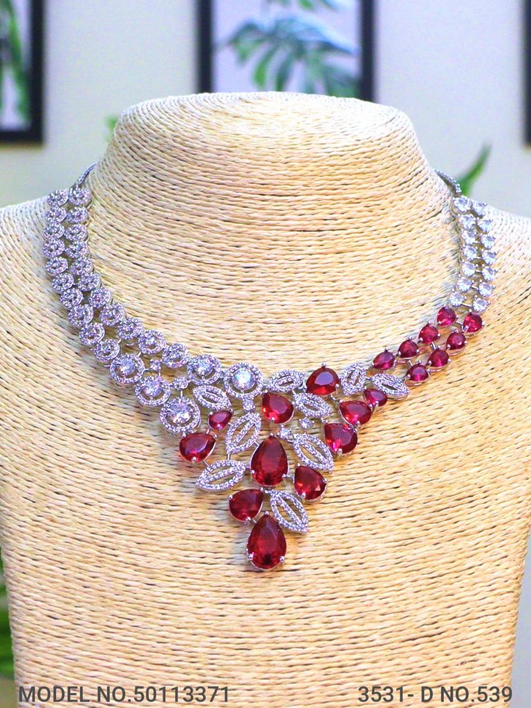 Made In India | Diamond Styled Jewellery Set