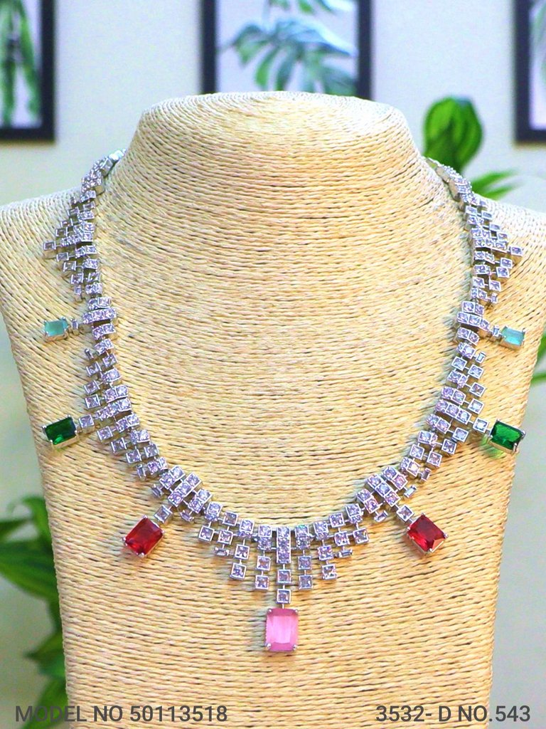 Made In India | Diamond Styled Jewellery Set