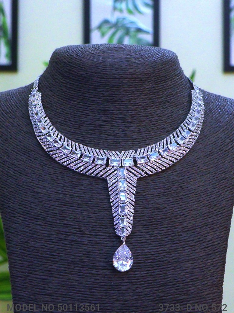 American Diamond Necklace Set | Wonderful Gift Item