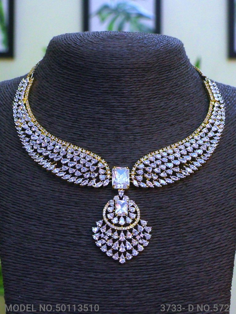 Cz Jewelry Set | Classic Pattern