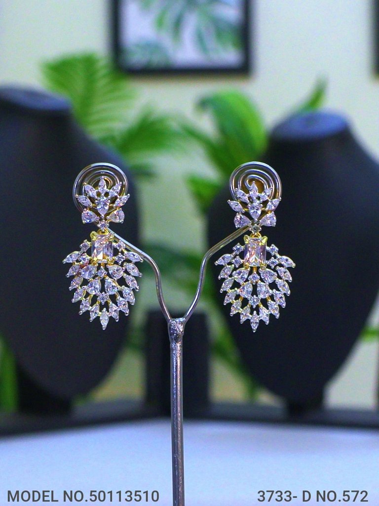 Cz Jewelry Set | Classic Pattern