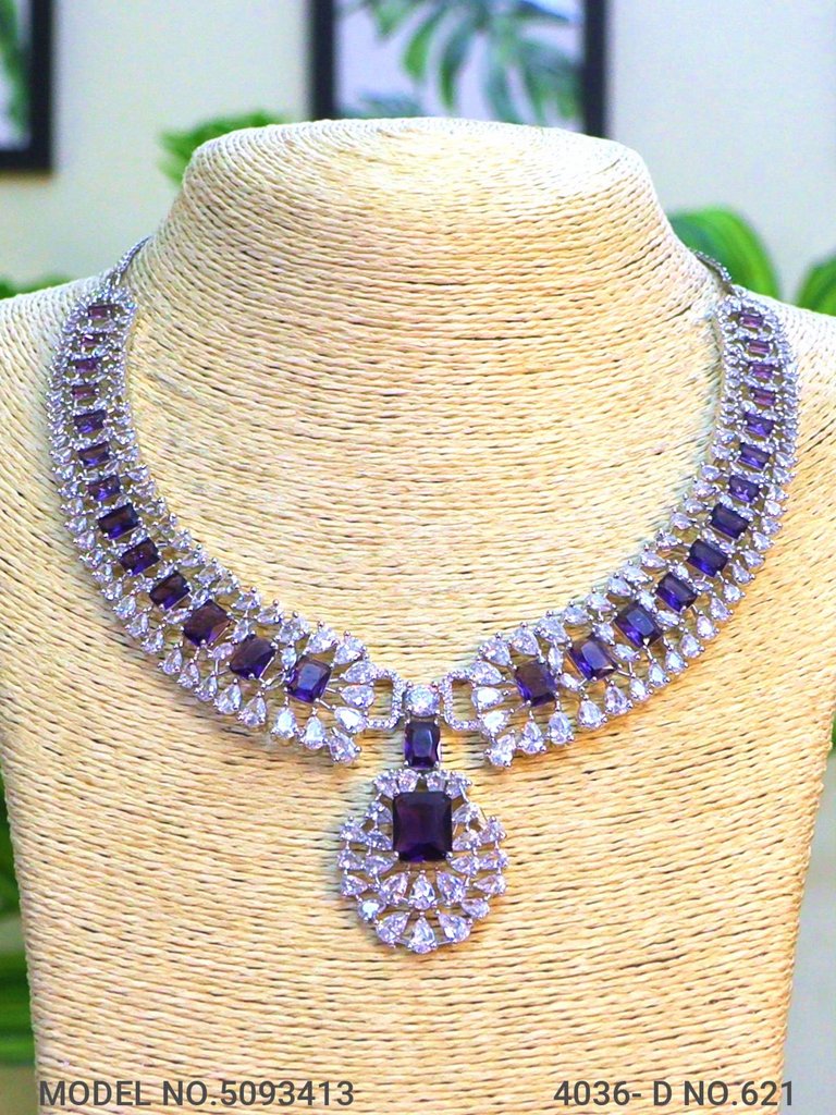 Original Cz Traditional Necklace