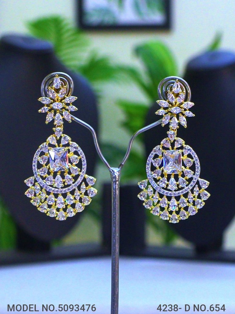 Fashion Necklace Set | Artificial Diamonds / Zircons