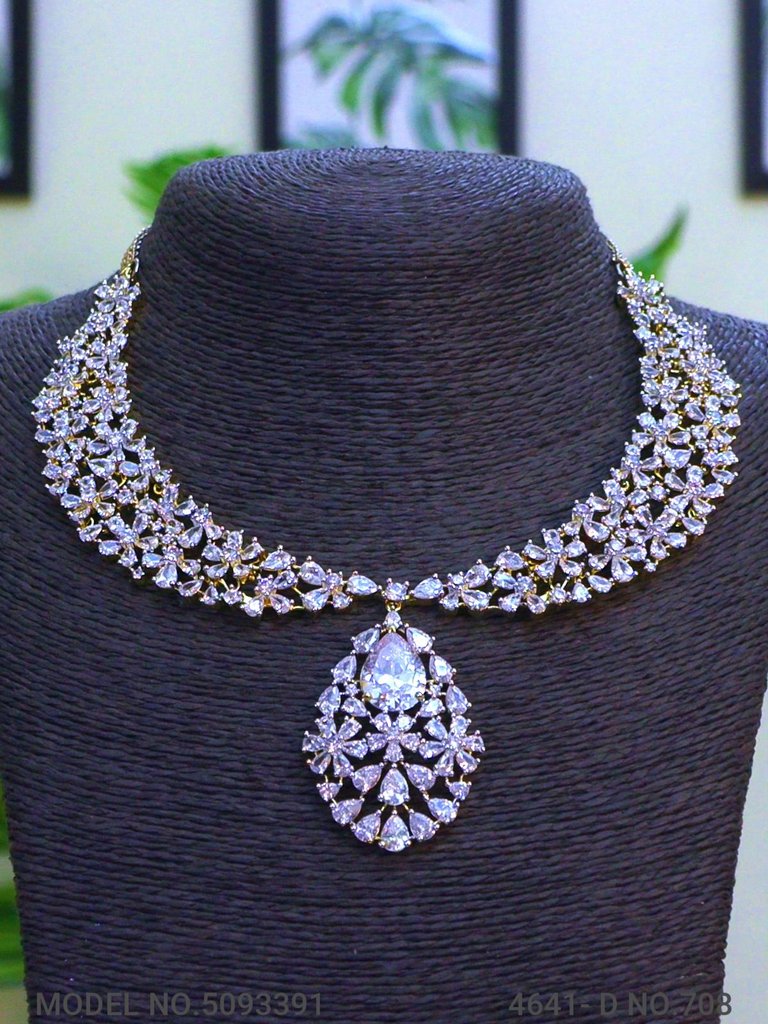 Original Cz Traditional Necklace