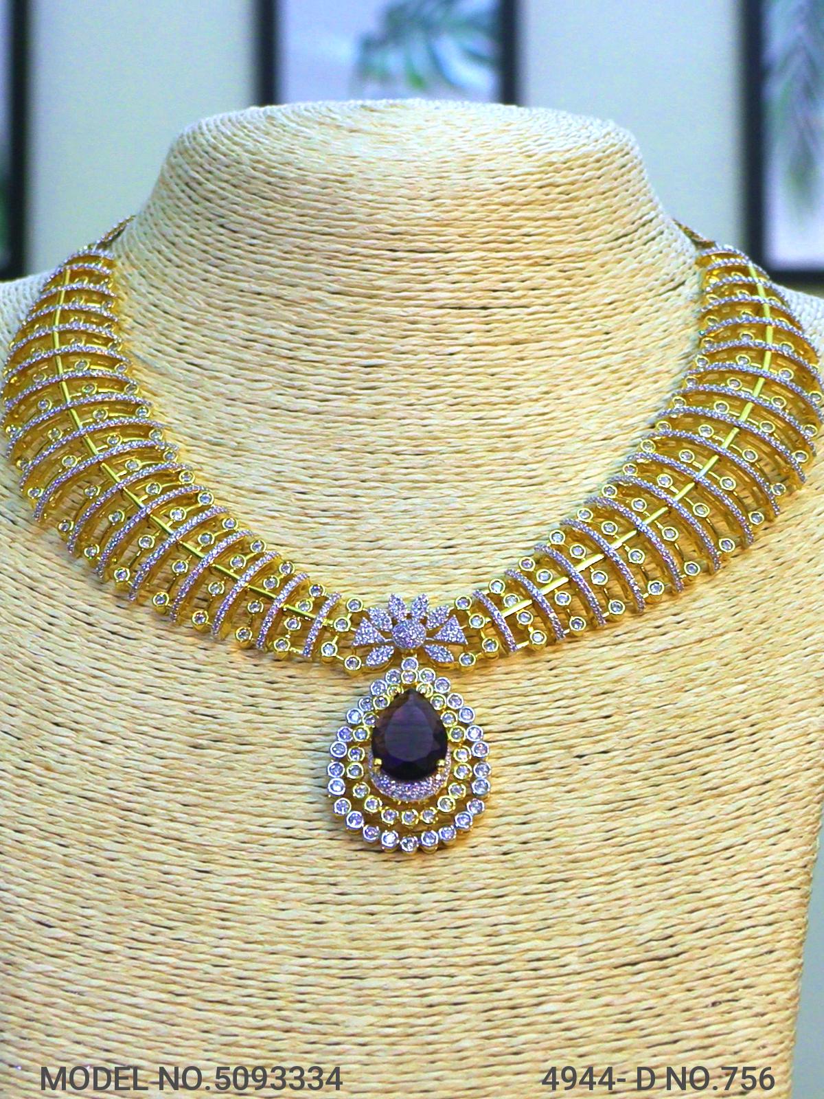 Handmade Traditional Masterpiece Zircon Jewelry Set