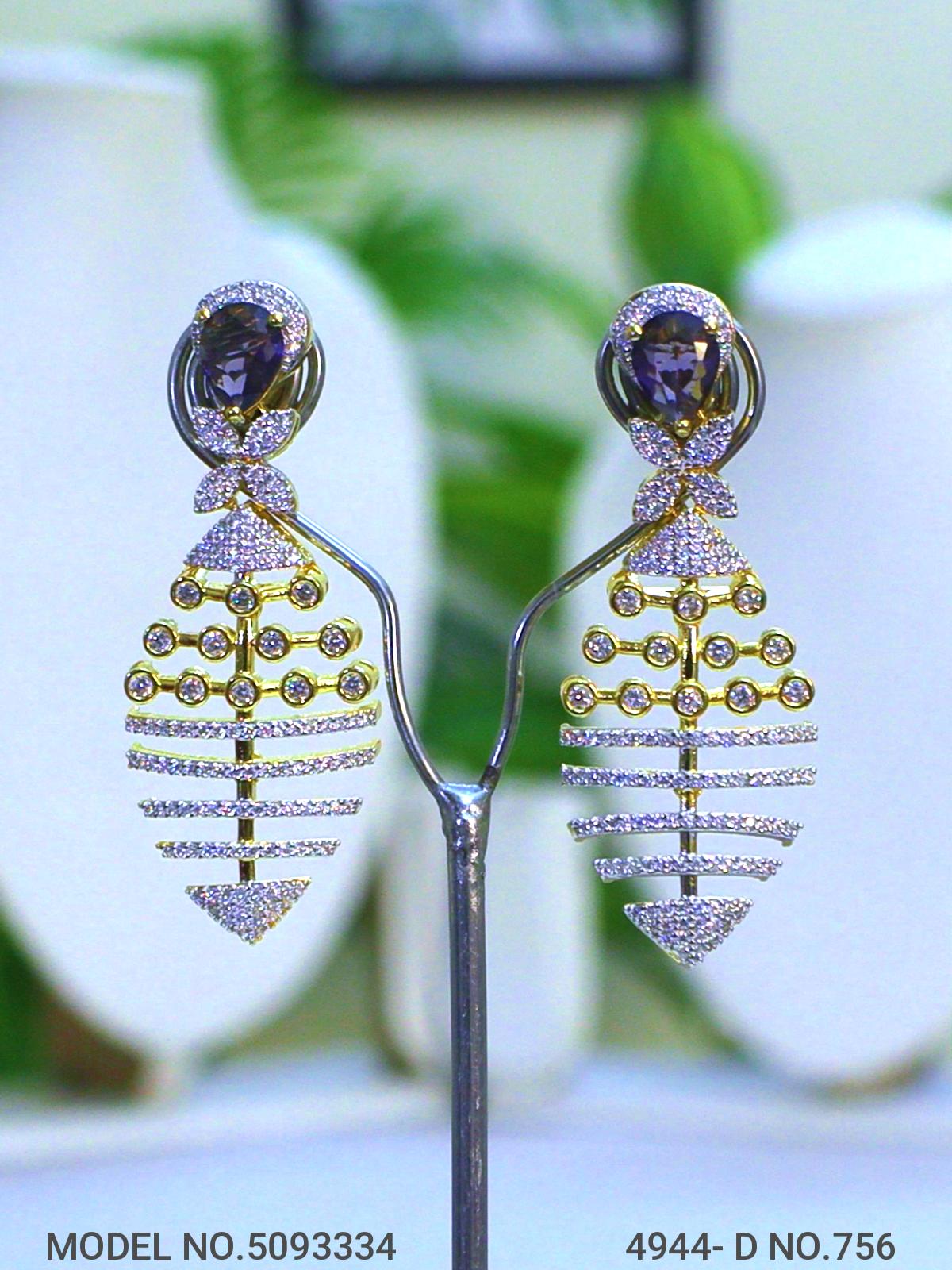 Handmade Traditional Masterpiece Zircon Jewelry Set