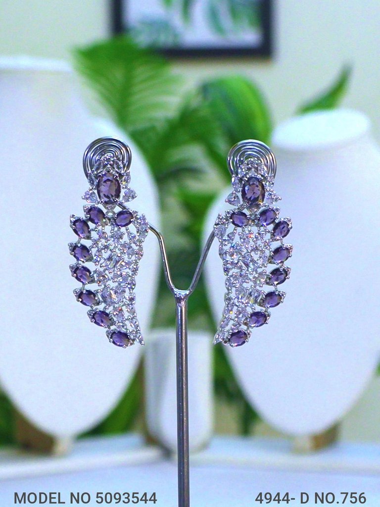 Imitation Diamond Cz Jewelry Set