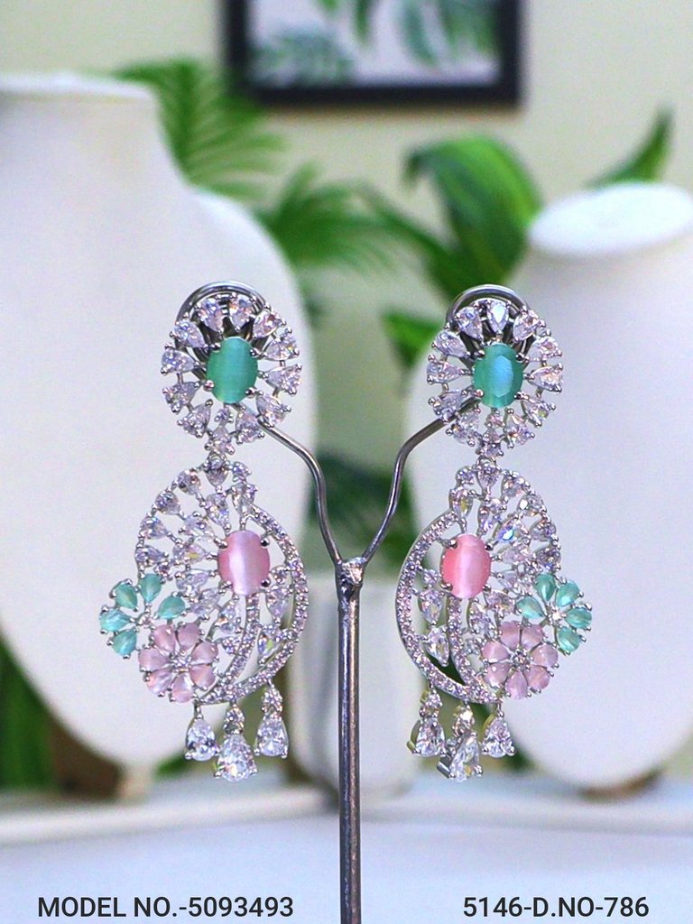 Traditional Design | American Diamond Jewelry Set