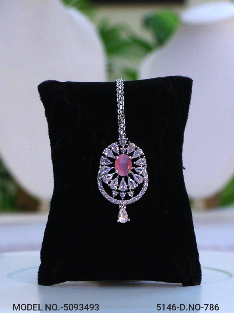 Traditional Design | American Diamond Jewelry Set