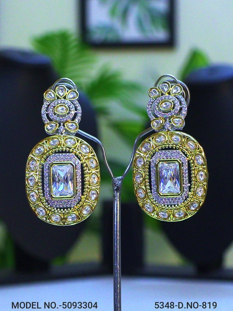 Fashion Necklace Set | Artificial Diamonds / Zircons