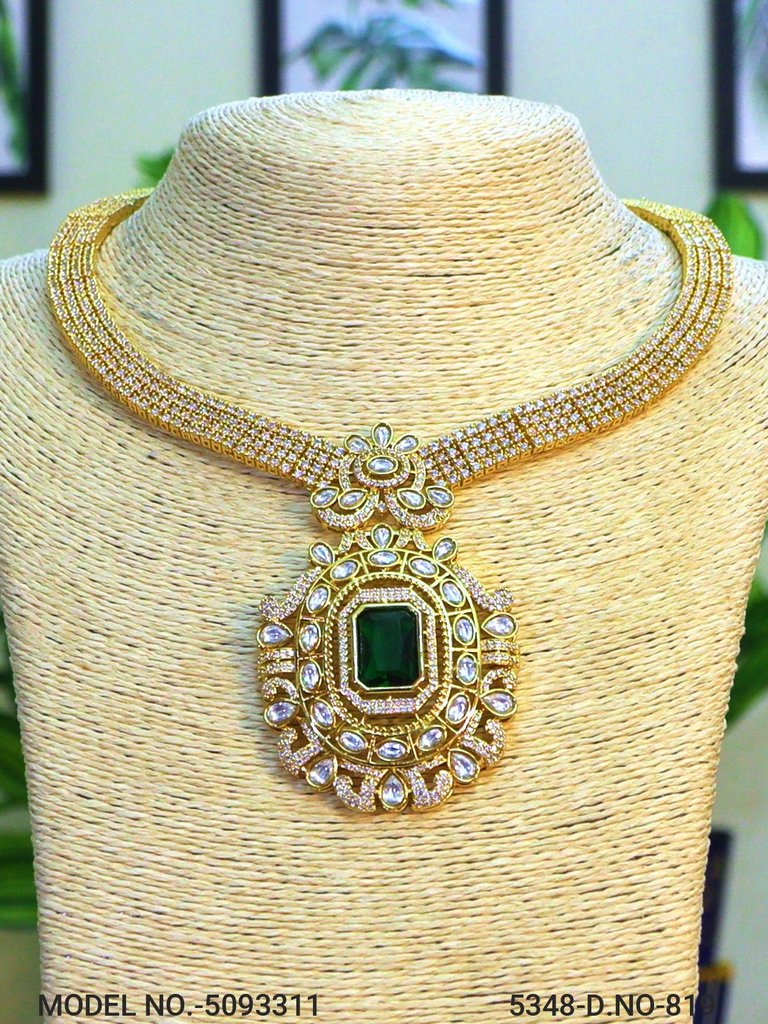 Artificial Diamond Cz Jewelry Set