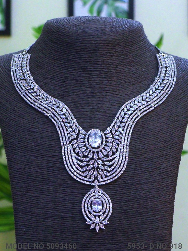 Handmade Traditional Masterpiece Zircon Jewelry Set