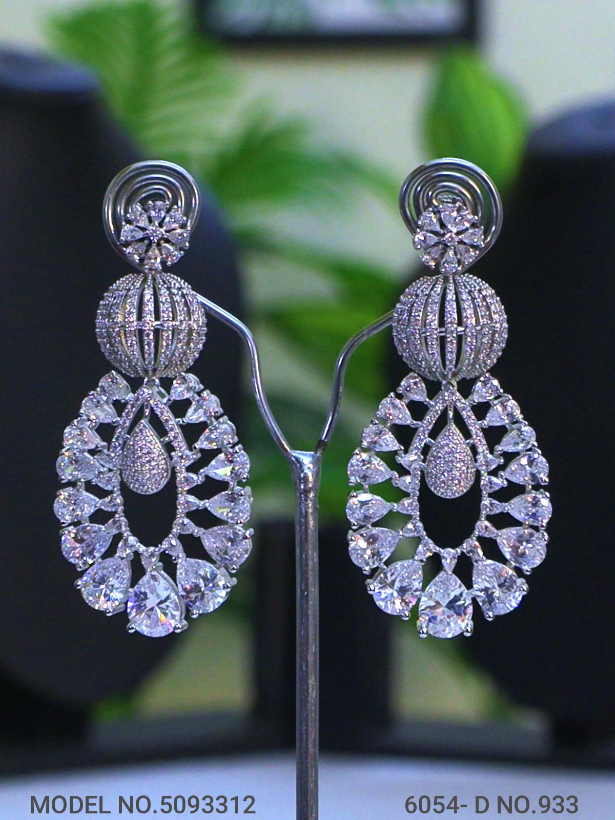Traditional Design | American Diamond Jewelry Set