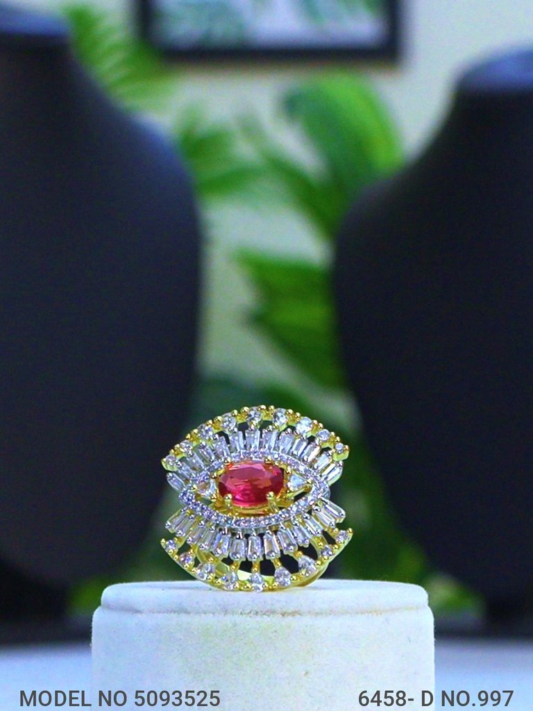 Imitation Diamond Cz Jewelry Set