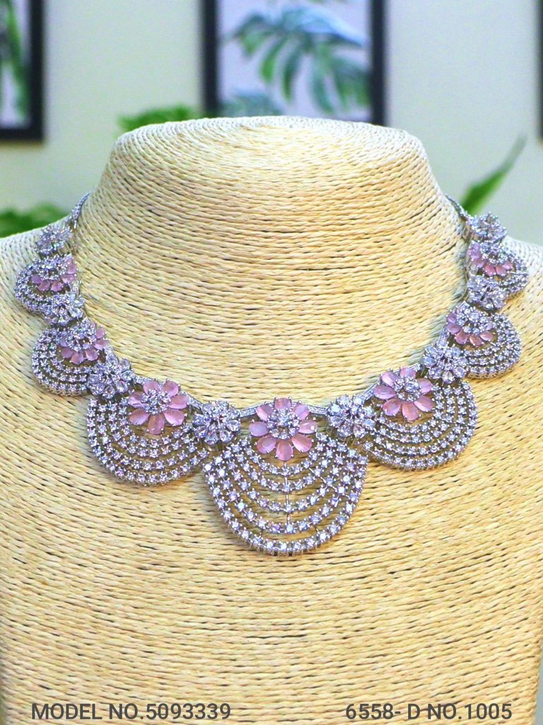 Imitation Diamond Cz Jewelry Set
