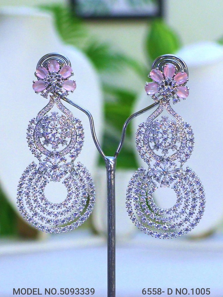 Imitation Diamond Cz Jewelry Set
