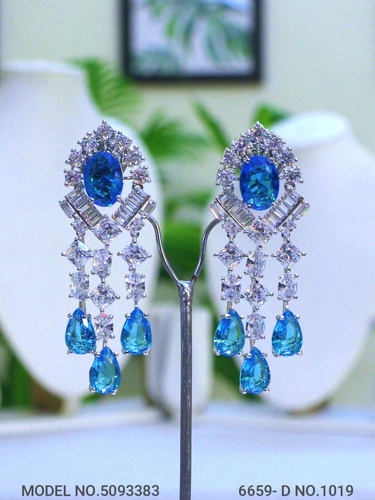 Artificial Diamond Cz Jewelry Set