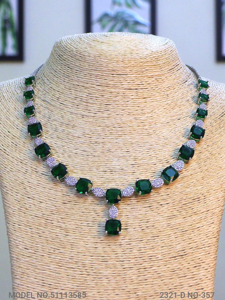 Cz Jewelry Set | Classic Pattern