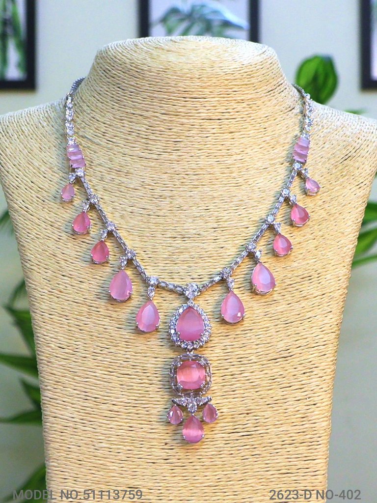 Made in India | Cz Necklace Set