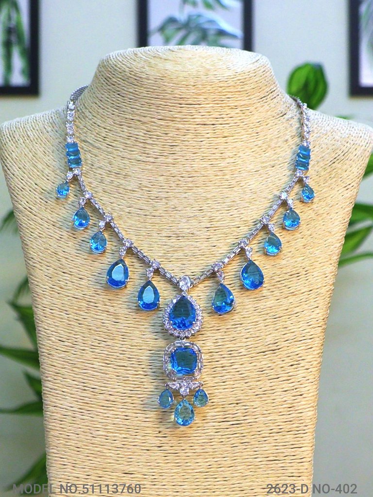 Made in India | Cz Necklace Set