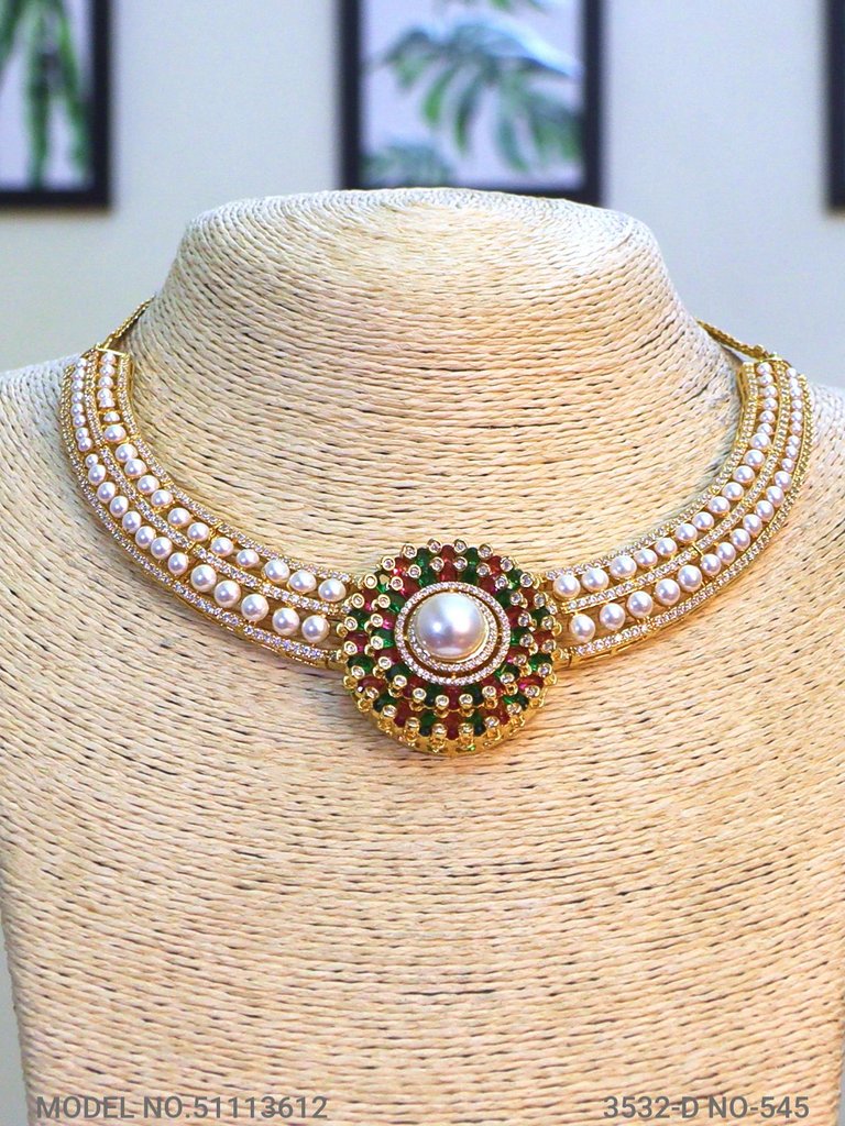 Made in India | Cz Necklace Set