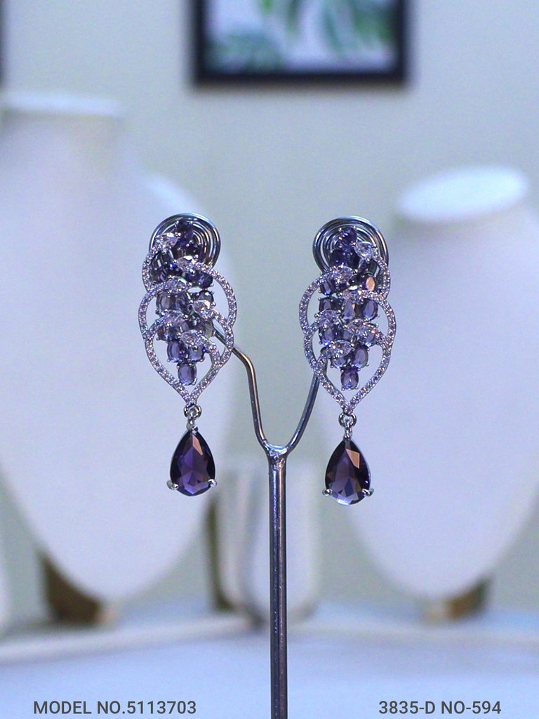 Imitation Diamond Cz Pendant Set